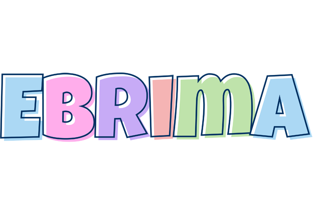 Ebrima pastel logo