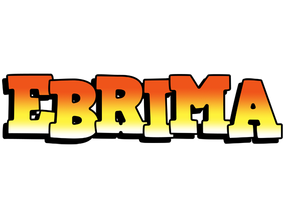 Ebrima sunset logo