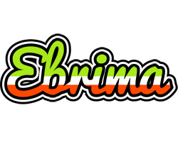 Ebrima superfun logo