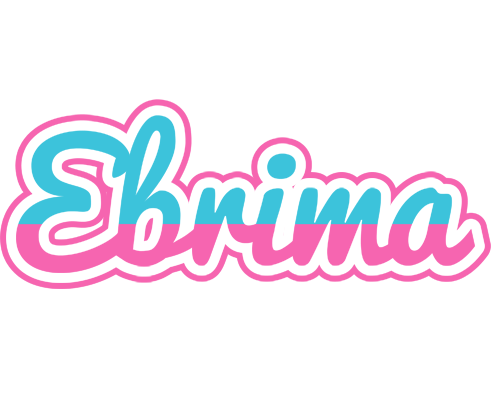 Ebrima woman logo