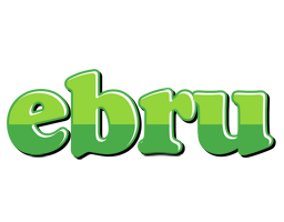 Ebru apple logo