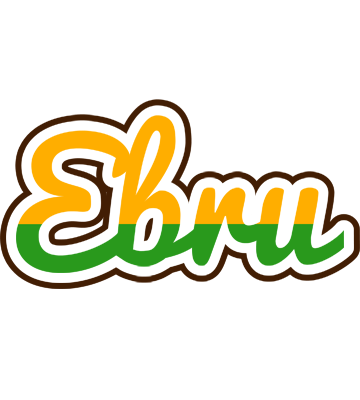 Ebru banana logo