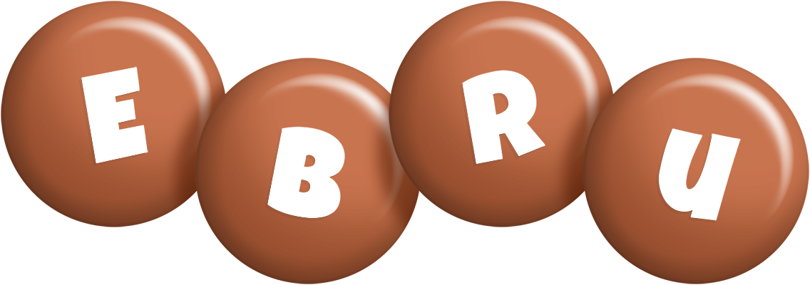 Ebru candy-brown logo