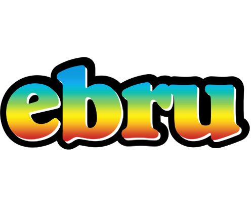 Ebru color logo