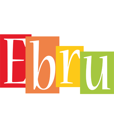 Ebru colors logo
