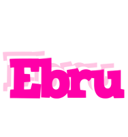 Ebru dancing logo