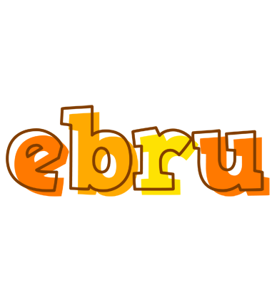 Ebru desert logo