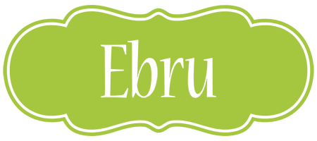 Ebru family logo