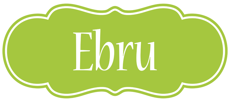 Ebru family logo