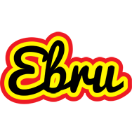 Ebru flaming logo