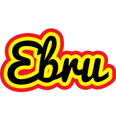Ebru flaming logo