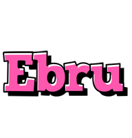 Ebru girlish logo