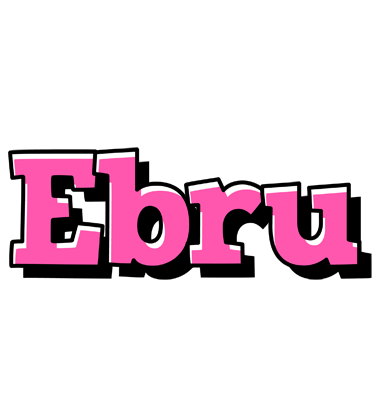 Ebru girlish logo