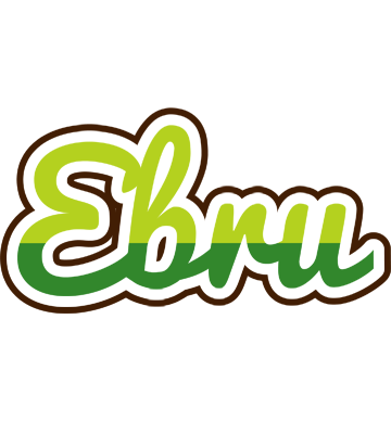 Ebru golfing logo