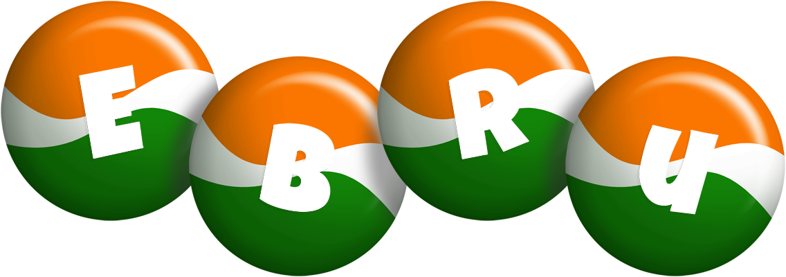 Ebru india logo