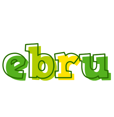 Ebru juice logo