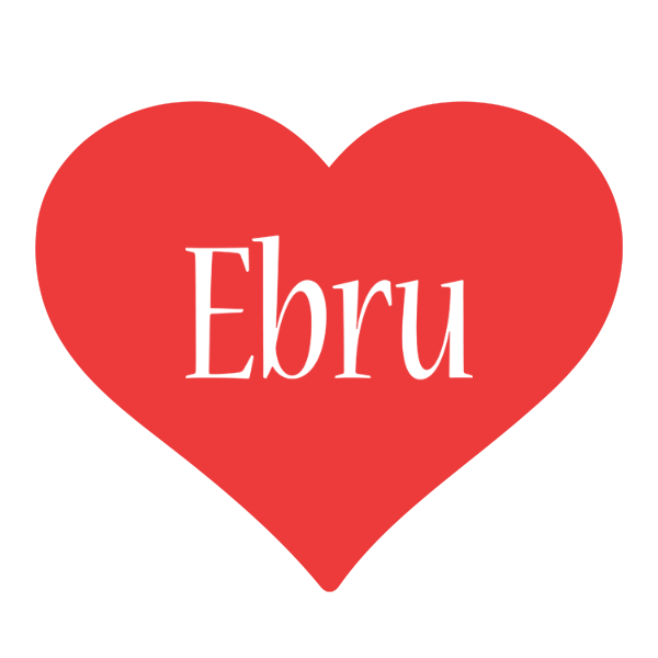 Ebru love logo