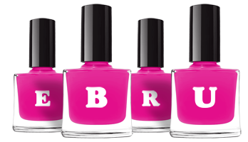 Ebru nails logo