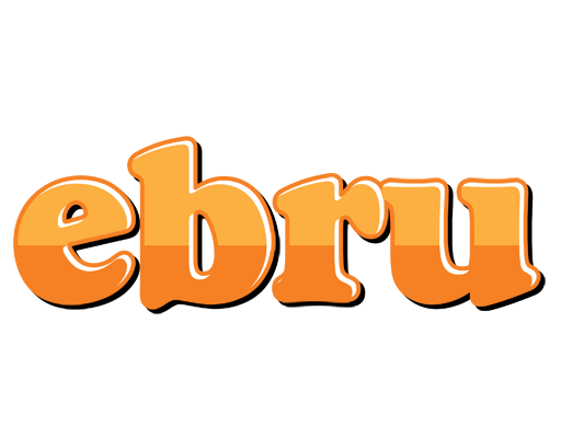 Ebru orange logo