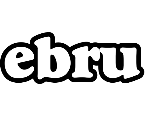 Ebru panda logo
