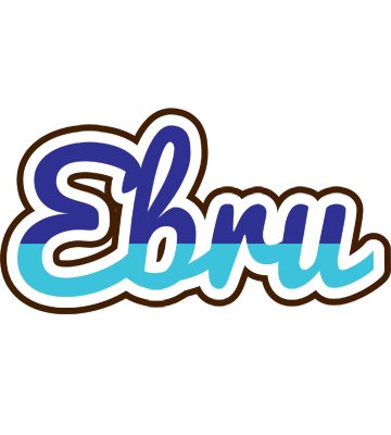 Ebru raining logo