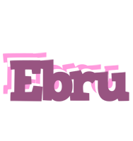 Ebru relaxing logo