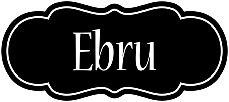 Ebru welcome logo