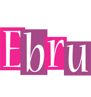 Ebru whine logo