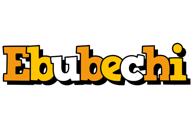 Ebubechi cartoon logo