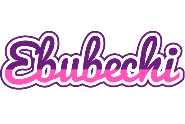 Ebubechi cheerful logo