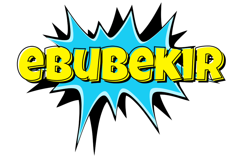 Ebubekir amazing logo