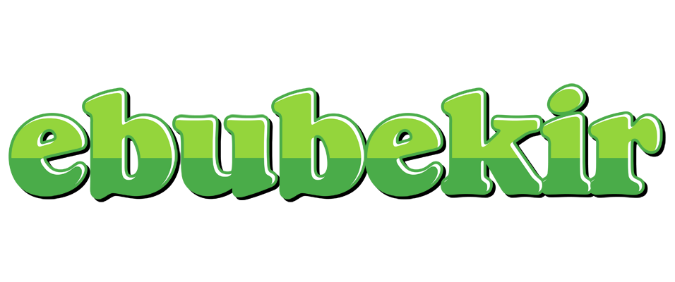 Ebubekir apple logo