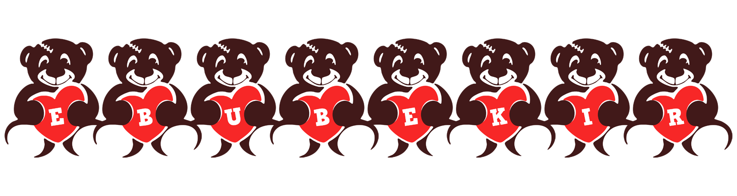 Ebubekir bear logo