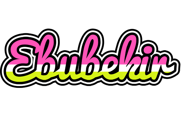 Ebubekir candies logo