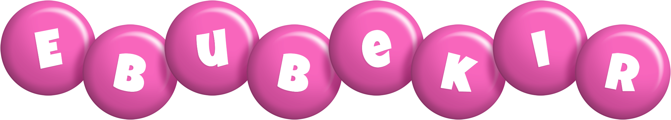 Ebubekir candy-pink logo