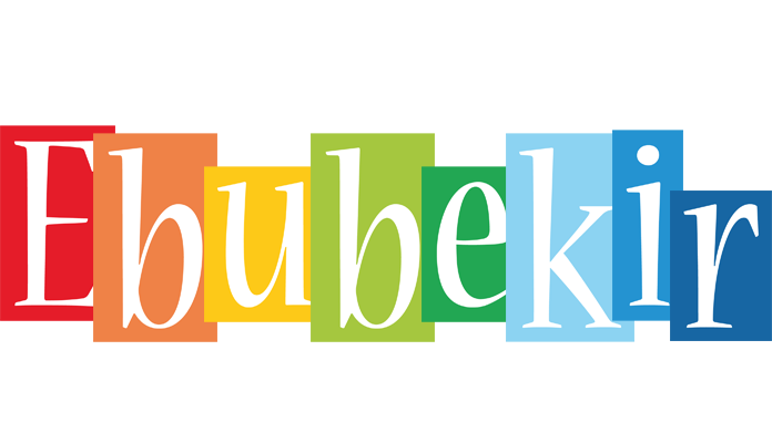 Ebubekir colors logo