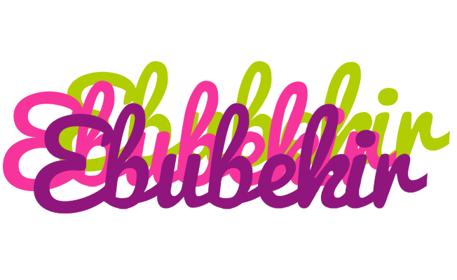 Ebubekir flowers logo