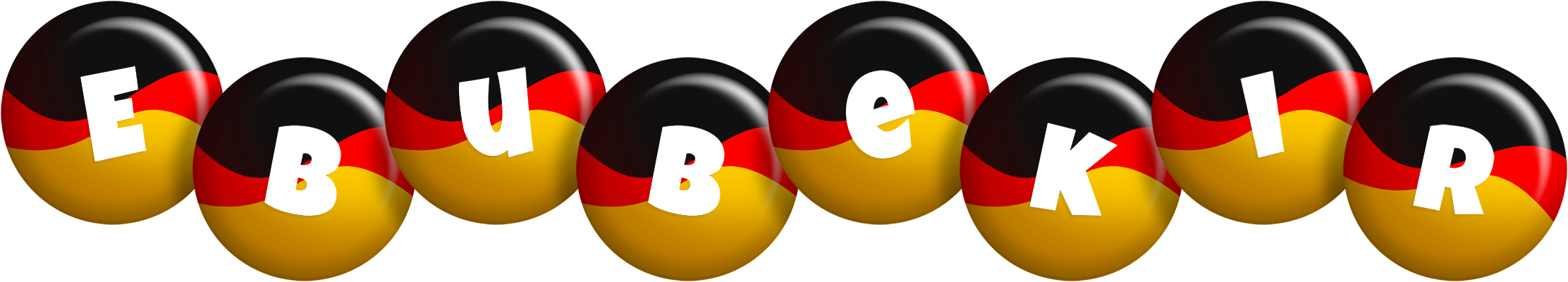 Ebubekir german logo
