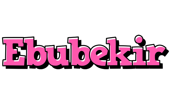 Ebubekir girlish logo