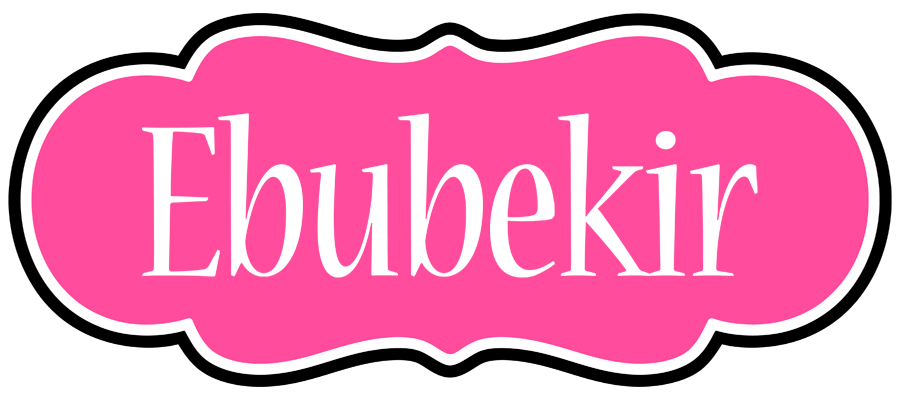Ebubekir invitation logo