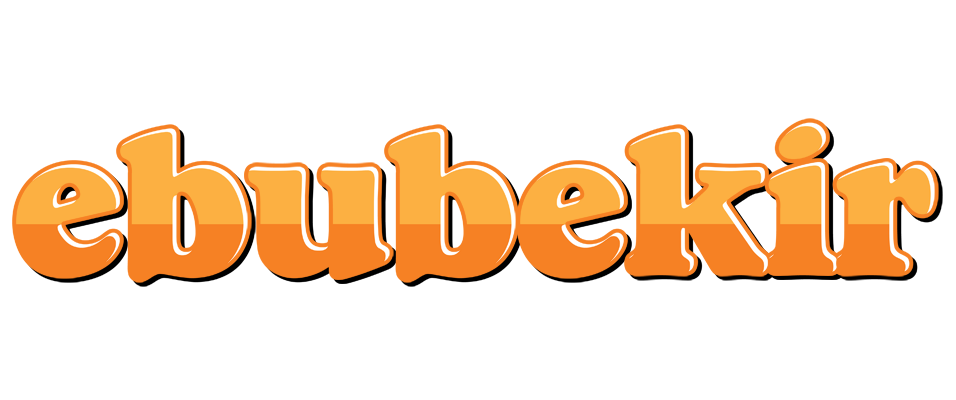 Ebubekir orange logo