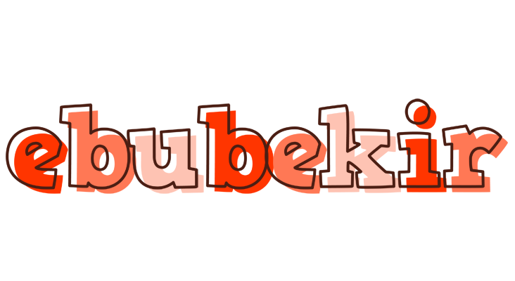 Ebubekir paint logo