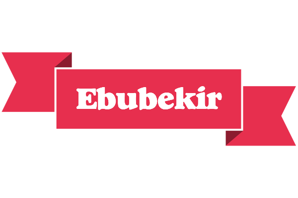 Ebubekir sale logo