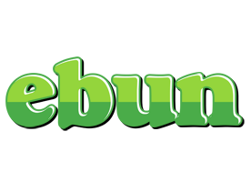 Ebun apple logo