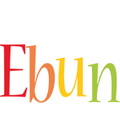 Ebun birthday logo