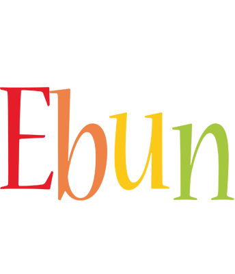Ebun birthday logo