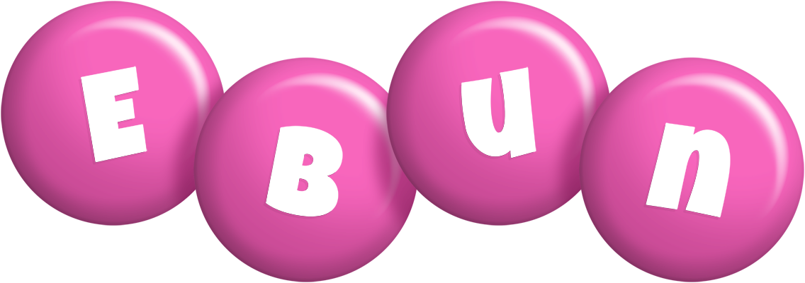 Ebun candy-pink logo