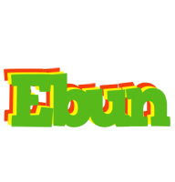 Ebun crocodile logo