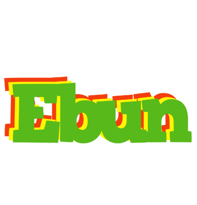 Ebun crocodile logo