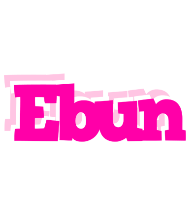 Ebun dancing logo